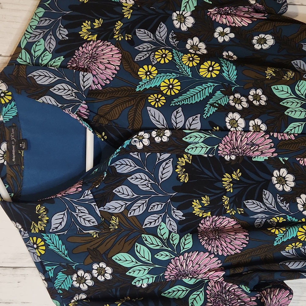 Floral Print Women's Dress - Picture 5 of 8